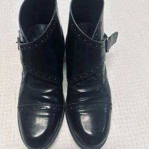 Italian leather boots